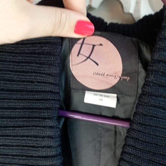 Checkered Korean Short Coat - Picture 12 of 17